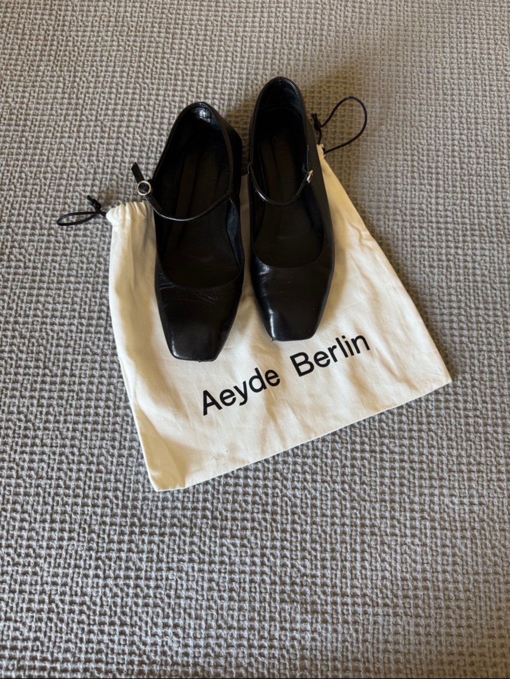 Aeyde Berlin leather Mary Jane